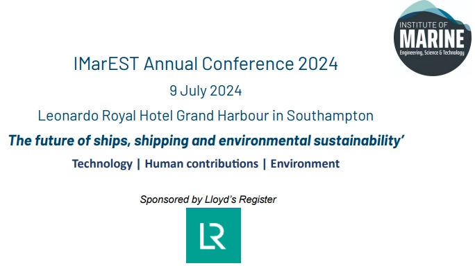 Dr. Anand Hiremath of GMS Leadership presents at IMarEST Annual Conference 2024 on decommissioning and marine infrastructure recycling under the Hong Kong Convention